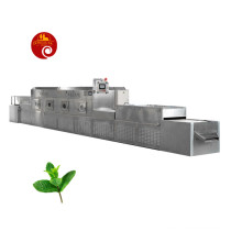 Green Tea Leaf Herbs Powder Drying Fixation Sterilizing Equipment